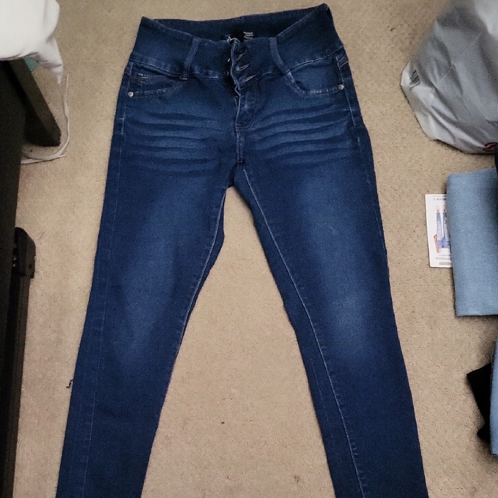 High Rise Denim Jeans for Women